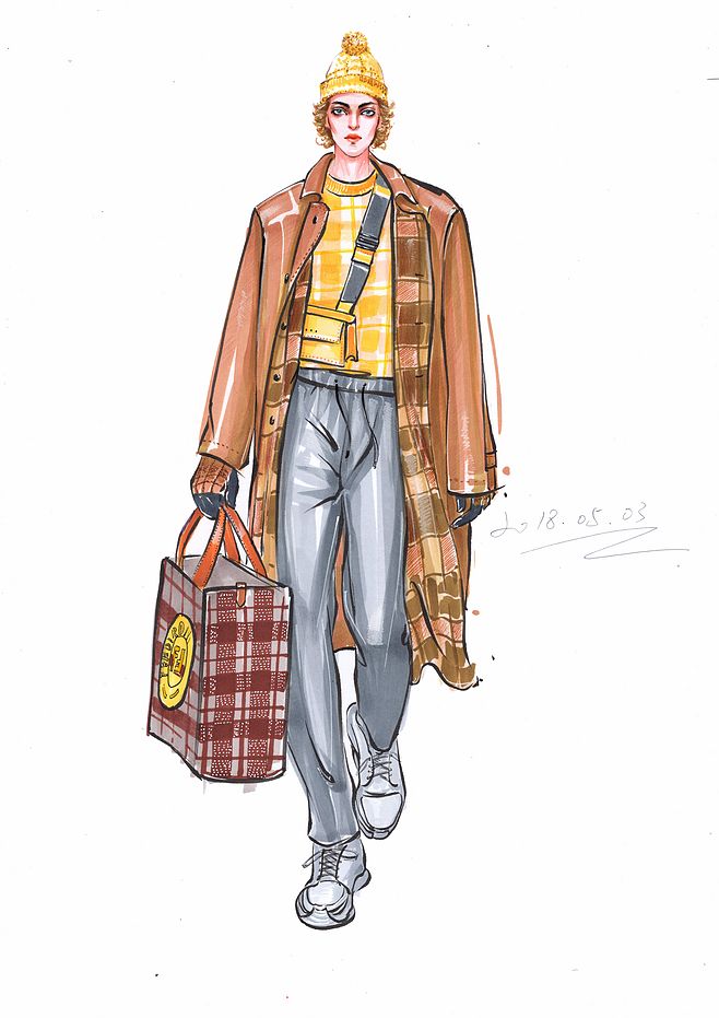 手绘之美 服装设计的艺术灵魂