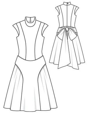 服装工业款式图线稿模板合集 280例实用参考助力电缆经营